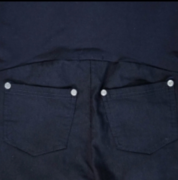 Maternity Rhinestone Detail Pants by Emma's Expres - Picture 4 of 5